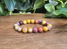 Load image into Gallery viewer, Mookaite Jasper Bracelet - 10mm