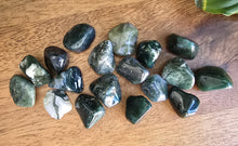 Load image into Gallery viewer, Moss Agate Tumble Stone - Small - Each