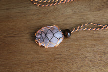 Load image into Gallery viewer, Macrame Net Necklace - Assorted Colours