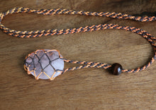 Load image into Gallery viewer, Macrame Net Necklace - Assorted Colours