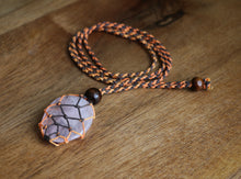 Load image into Gallery viewer, Macrame Net Necklace - Assorted Colours