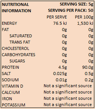 Load image into Gallery viewer, Healthy Tendons Nutrition Panel