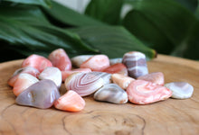 Load image into Gallery viewer, Pink Agate Tumble Stone - Small - Each