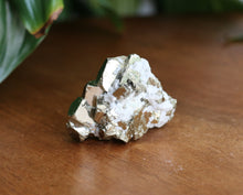 Load image into Gallery viewer, Natural Pyrite cluster with metallic gold crystal formations