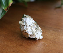 Load image into Gallery viewer, Natural Pyrite cluster with metallic gold crystal formations