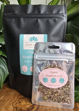 Load image into Gallery viewer, Organic Raspberry Leaf Herbal Tea - Loose Leaf