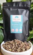 Natural raspberry leaf wellness tea
