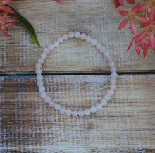 Load image into Gallery viewer, Rose Quartz Bracelet - 4mm