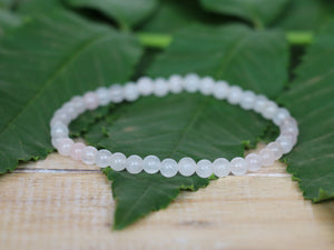 Rose Quartz Bracelet - 4mm