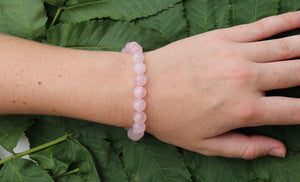 Rose Quartz Bracelet - 8mm