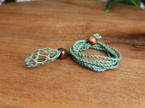 Macrame Net Necklace - Assorted Colours