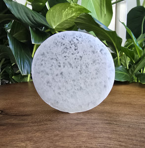 Selenite Charging Plate - Circle