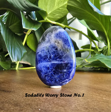Load image into Gallery viewer, Sodalite Worry Stone