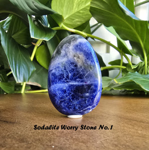 Sodalite Worry Stone