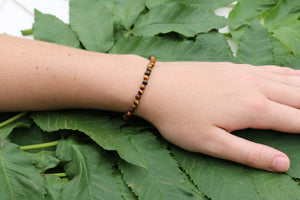 Tiger Eye Bracelet - 4mm