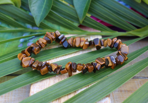 Tiger Eye Chip Bracelet
