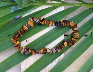 Tiger Eye Chip Bracelet