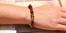 Load image into Gallery viewer, Tiger Eye Chip Bracelet