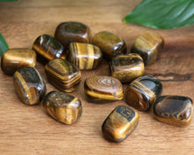 Load image into Gallery viewer, Tiger Eye Tumble Stone - Small - Each