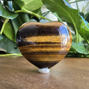 Tiger Eye Heart