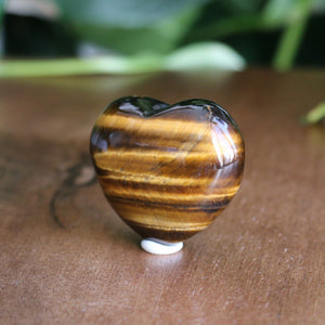 Tiger Eye Heart