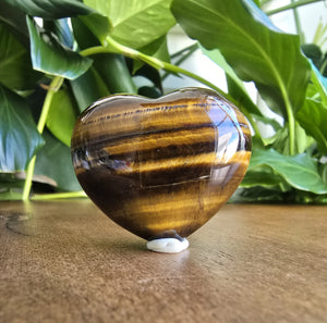 Tiger Eye Heart