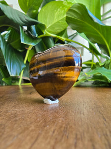 Tiger Eye Heart