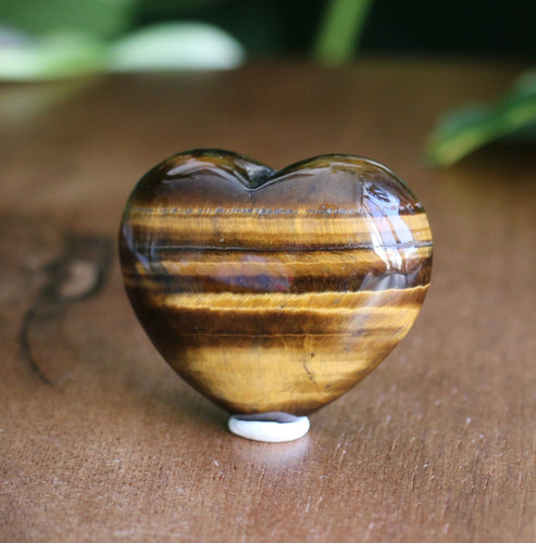Tiger Eye Heart