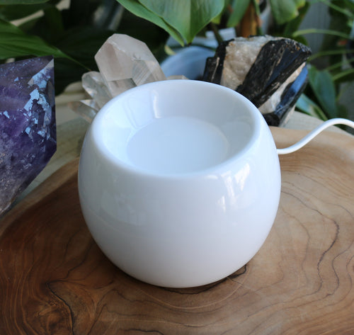 Electric Tall Oil Burner - White