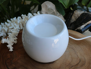 Electric Tall Oil Burner - White