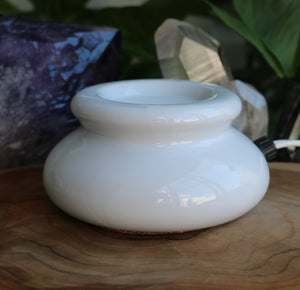 Electric Oil Burner - White